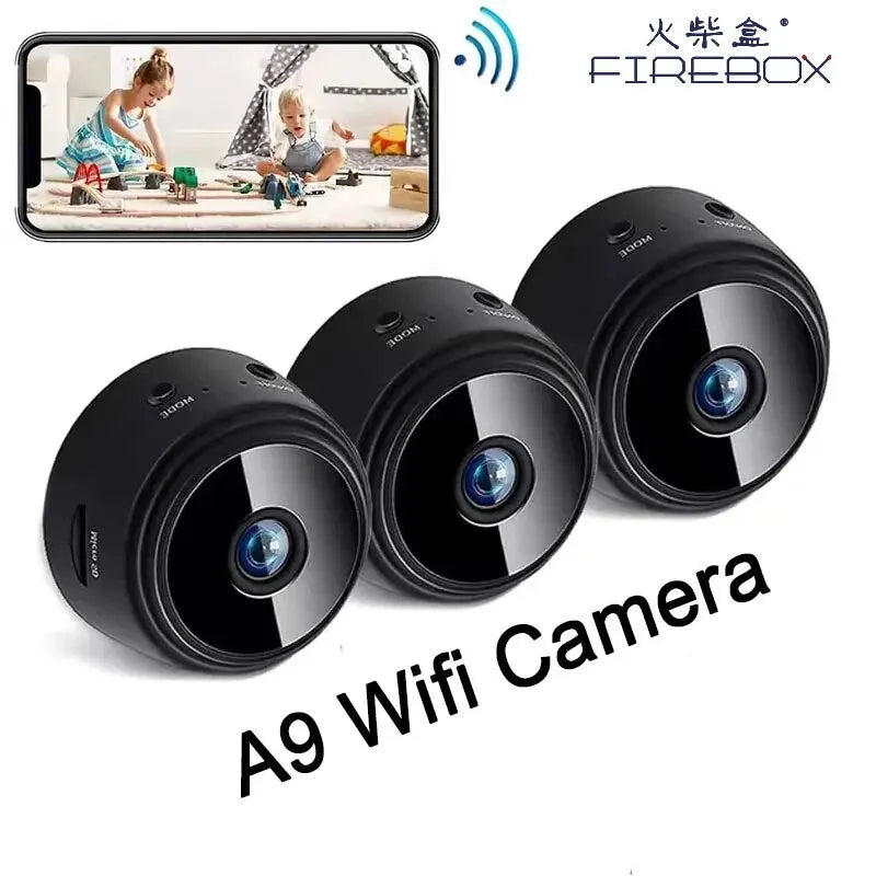 A9 Mini caméra WiFi sans fil Protection de sécurité moniteur à distance caméscopes Surveillance vidéo maison intelligente Mini DV caméra HD 
